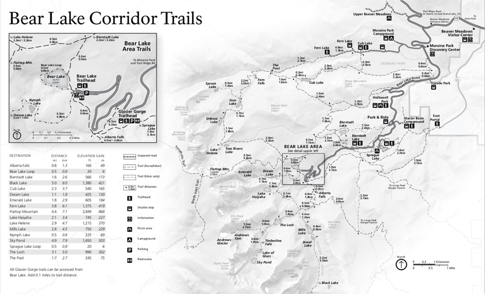 Bear Lake Corridor - Rocky Mountain National Park - Explore Estes Park